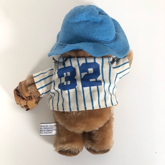Vintage Eden Toys Paddington Bear Baseball Mitt 1975, 1981 Plush Teddy B… - Picture 10 of 10